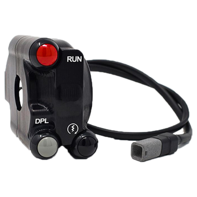 Gaz kolu muhafazası ile direksiyon anahtarı JetPrime Ducati Panigale V4/S (18-24) JP ACC 020 