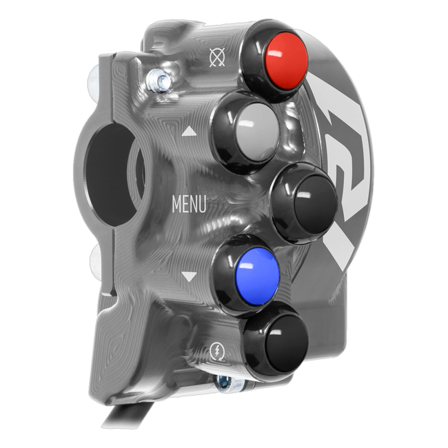 Gasgriffgehäuse mit integriertem Lenkerschalter JetPrime Yamaha YZF-R1M (20-24) JP CO YA033