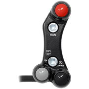 JetPrime Ducati Panigale V4/S (2025) için sağ Lenkerschalter Race JP PLDR / PLDRB 056 