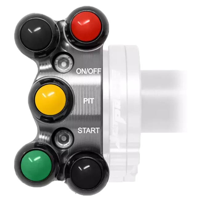 Honda CBR 1000 RR-R SC82 (20-26) için JetPrime JP ACC 127 gaz kolu Lenkerschalter JP PLDR 127 