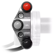 Ducati Panigale V4/S (18-24) için JetPrime JP ACC 120 gaz kolu Lenkerschalter JP PLD 120 