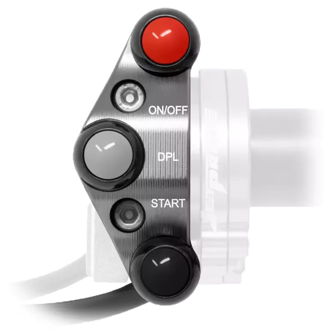 Ducati Panigale V4/S (18-24) için JetPrime JP ACC 120 gaz kolu Lenkerschalter JP PLD 120 