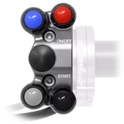 Ducati Panigale V4 R (19-21) için JetPrime JP ACC 120 gaz kolu Lenkerschalter JP PLD 120R 