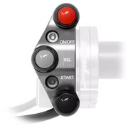 Kawasaki ZX-10 R/RR (21-25) için JetPrime JP ACC 154 gaz kolu Lenkerschalter JP PLD 154 