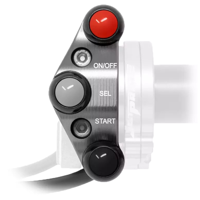 Kawasaki ZX-10 R/RR (21-25) için JetPrime JP ACC 154 gaz kolu Lenkerschalter JP PLD 154 