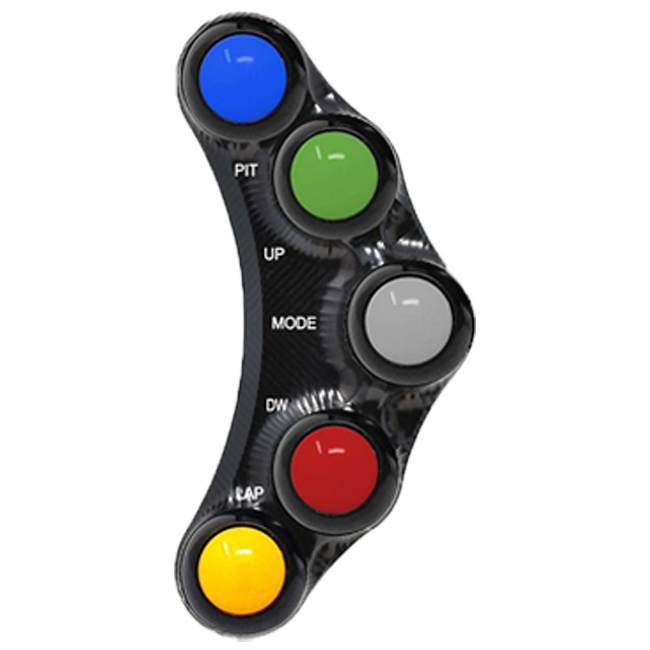 JetPrime Kawasaki ZX-10 R/RR (16-20) için sol Lenkerschalter Race JP PLSR 004 