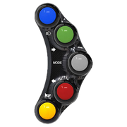 JetPrime Kawasaki ZX-10 R/RR (16-20) JP PLS 004 için sol taraf Lenkerschalter Street 