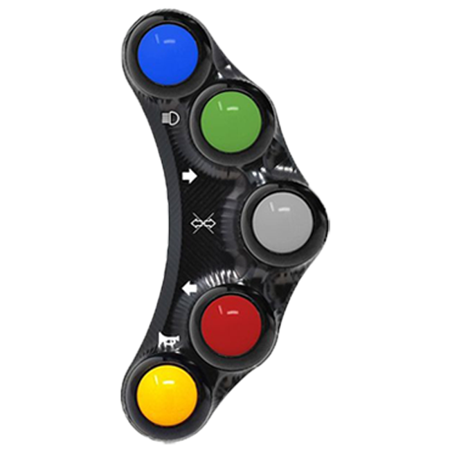 JetPrime BMW S1000RR K46 (15-18) için sol taraf Lenkerschalter JP PLS 008 