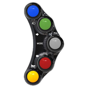 JetPrime Kawasaki ZX-6R/636/RR (19-22) JP PLS 044 için sol taraf Lenkerschalter Street 