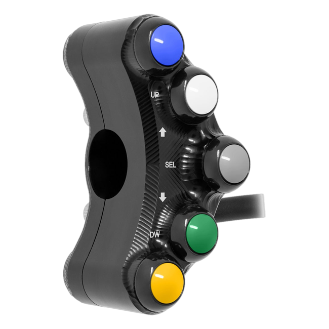 Lenkerschalter Sport links JetPrime Ducati Panigale V4 R (26) JP SPS 003 – für I2M-Dashboard