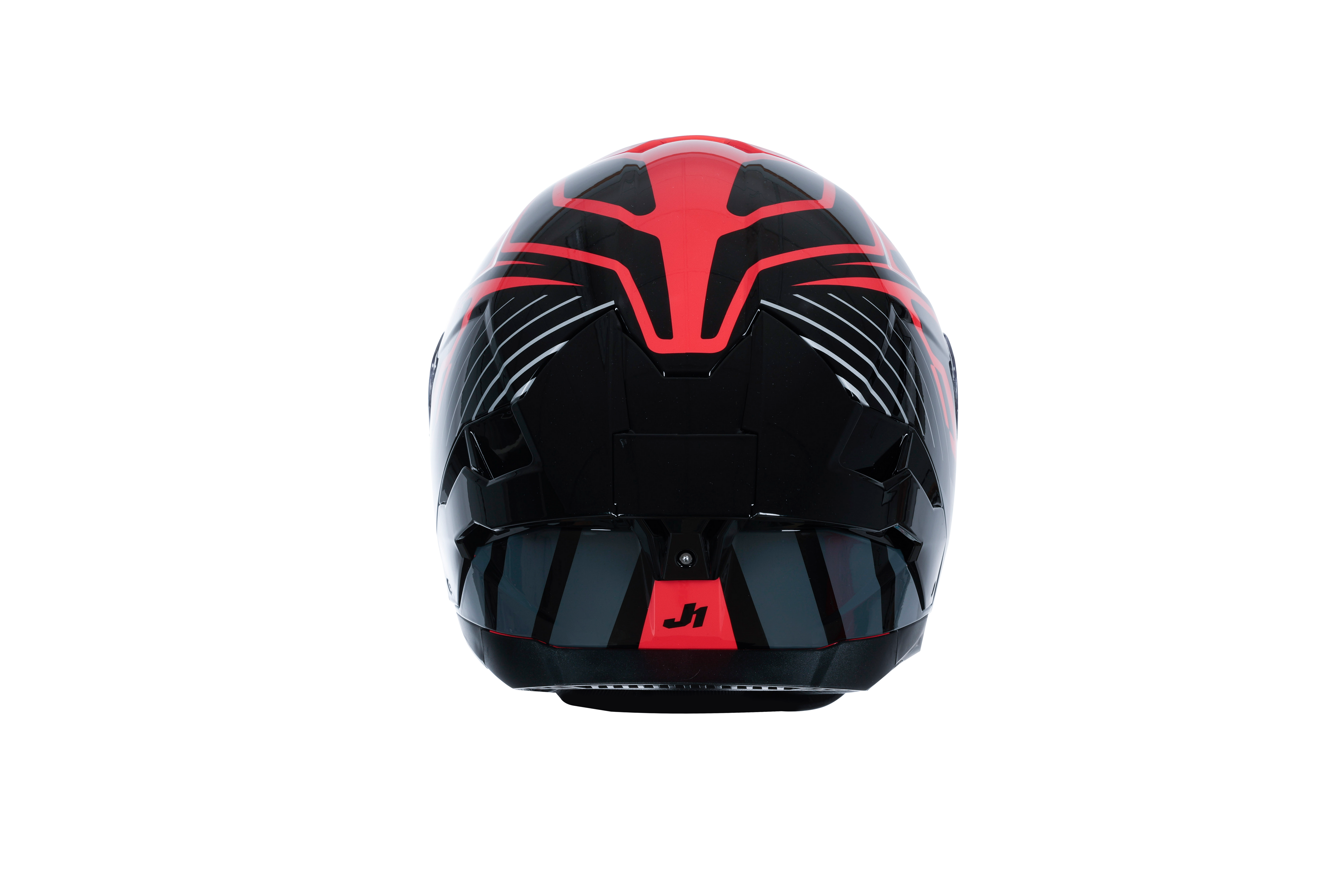 Just1 J-STR Kask Tactical Gümüş / Kırmızı Parlak 6030390171003 