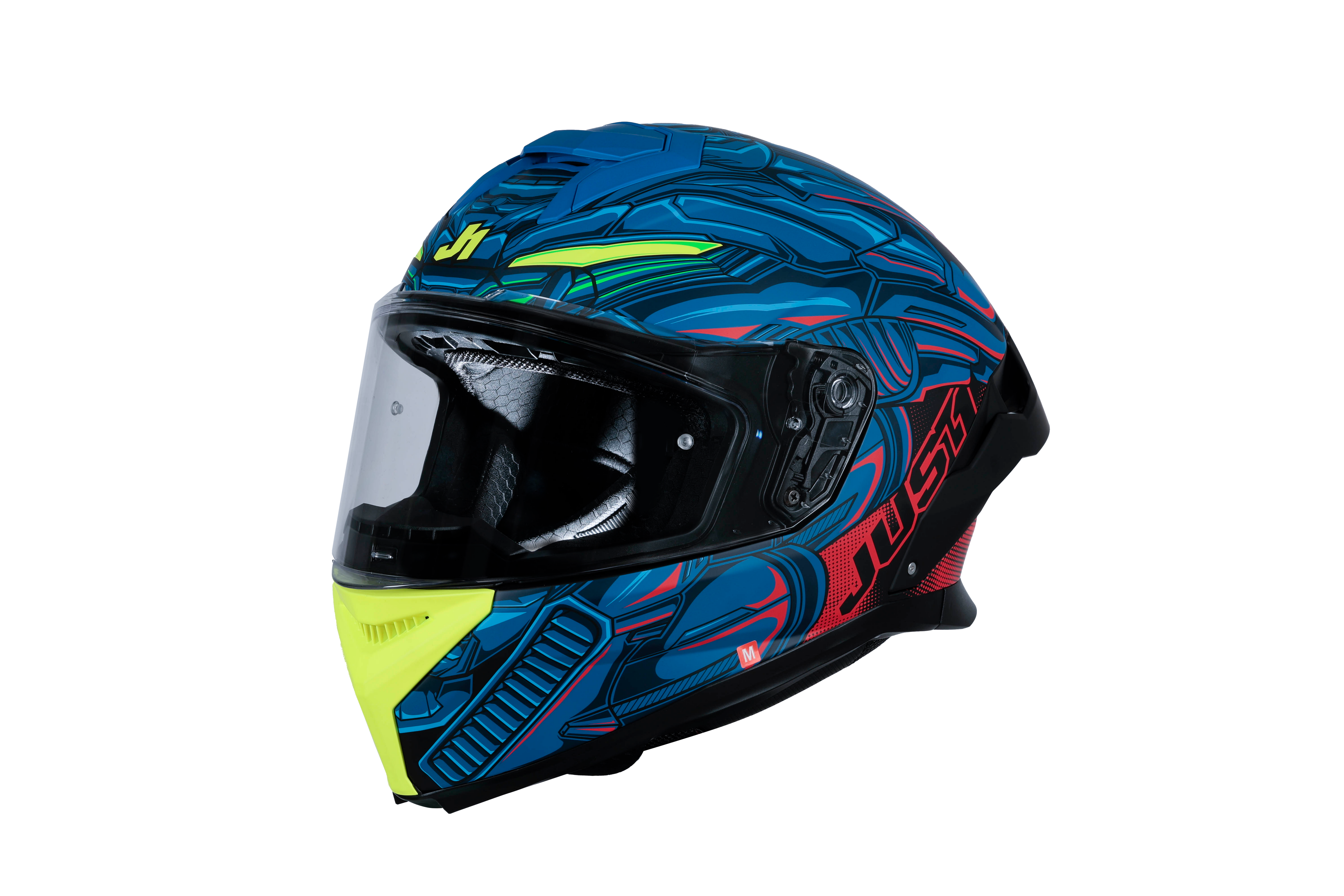 Just1 J-STR Kask Titan Kırmızı / Mavi / Siyah Mat 6030390214004 