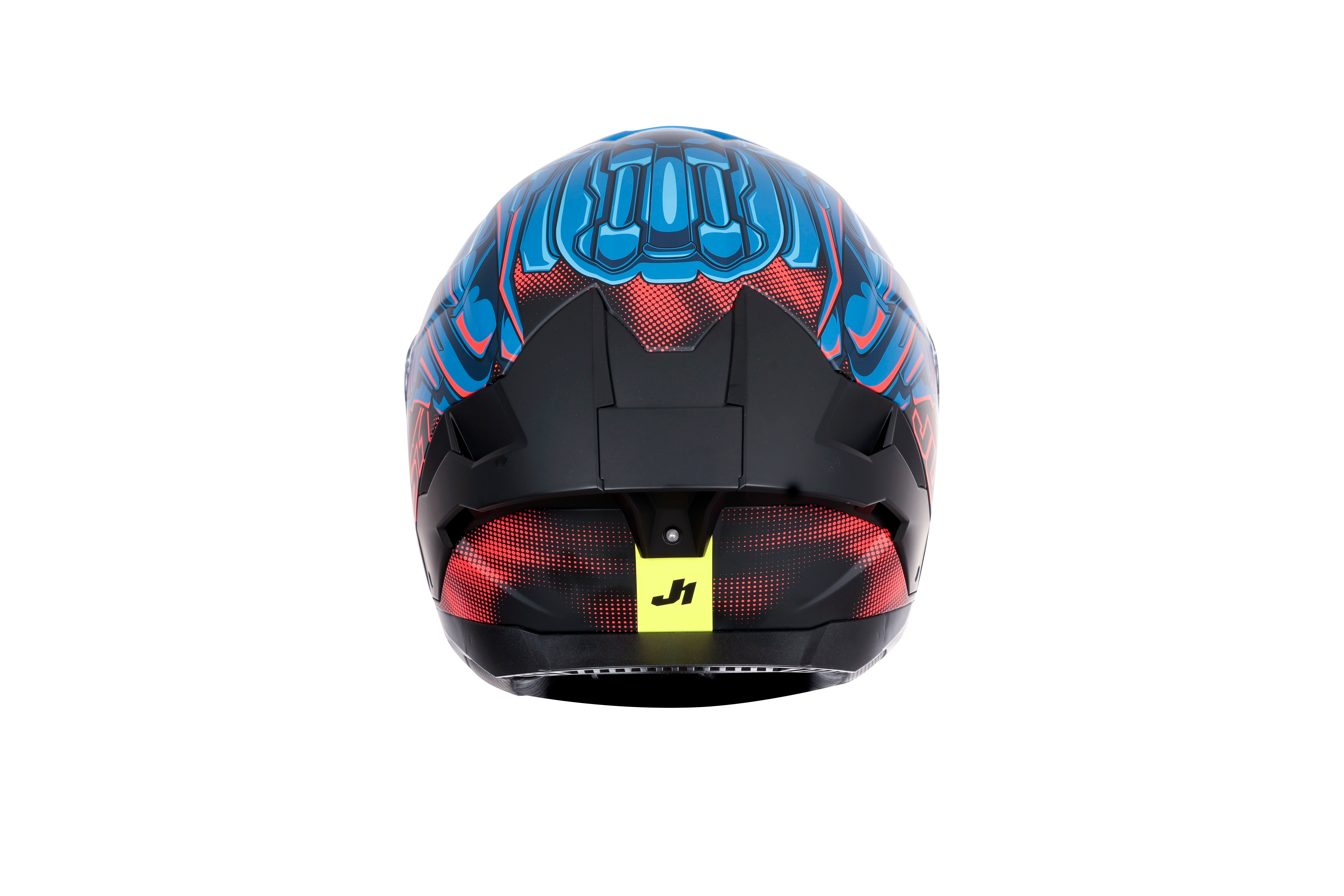 Just1 J-STR Kask Titan Kırmızı / Mavi / Siyah Mat 6030390214004 