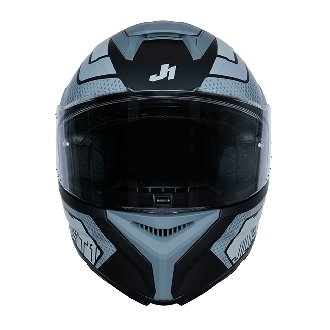 Just1 J-STR Kask Union Gri / Siyah Mat 6030390201001 