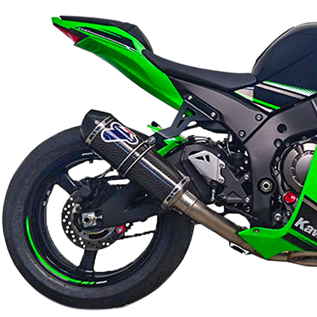 Termignoni Komplett egzoz sistemi paslanmaz çelik Kawasaki ZX-10 R/RR (16-20) K07909400ICC 