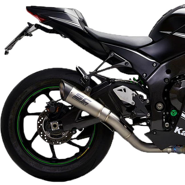 SC-Project Slip-On S1 + KAT-Yedek Boru Kawasaki ZX-10 R/RR (16-20) K22A-DET41T 