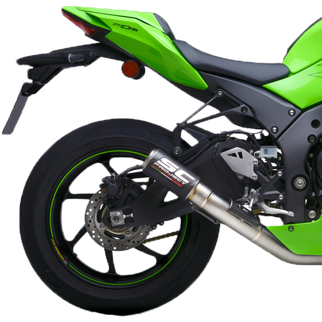 SC-Project Slip-On CR-T + KAT-Yedek Boru Kawasaki ZX-10 R/RR (21-25) K38A-DET36 