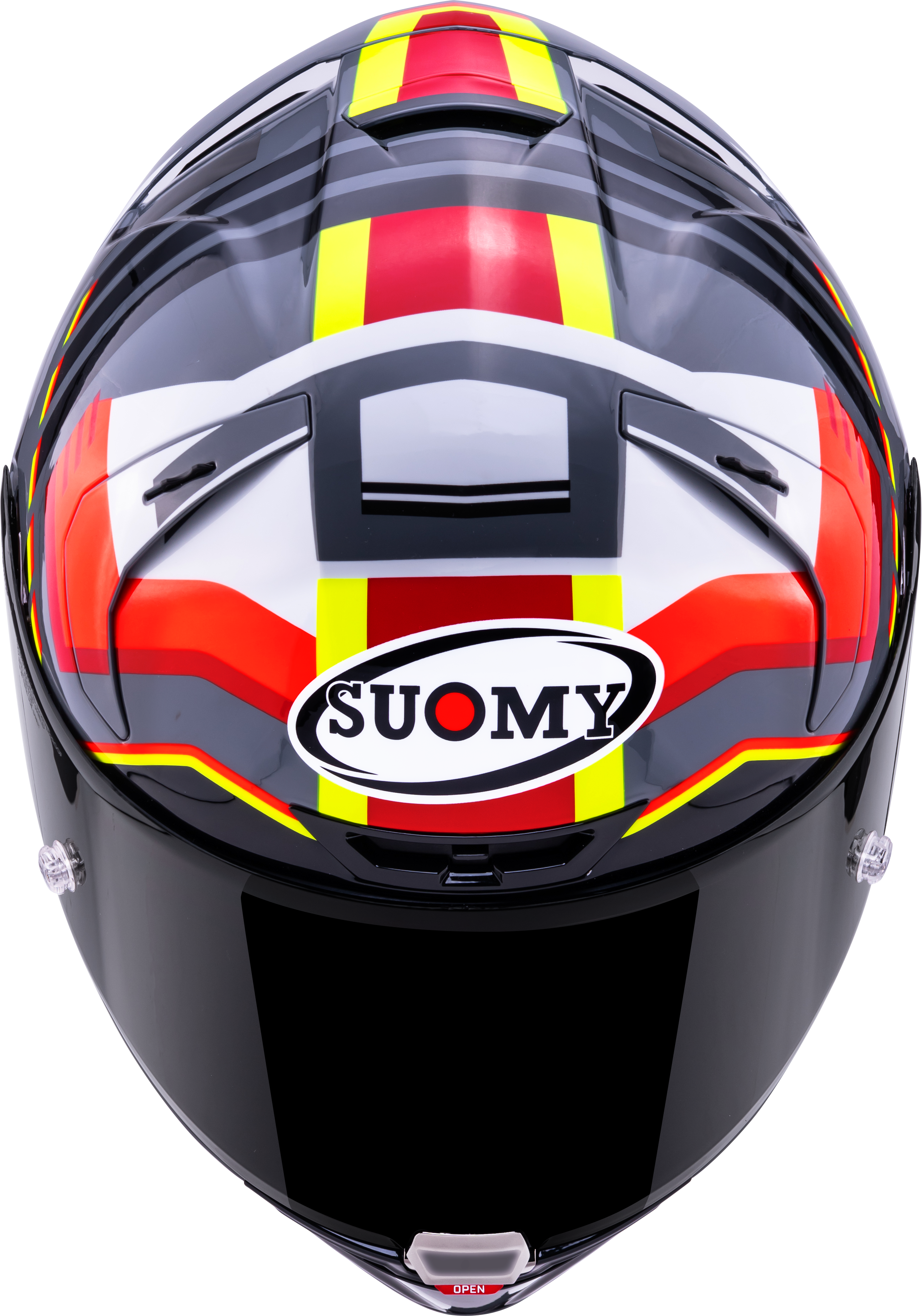 Suomy SR-GP Evo Kask Infrared Beyaz/Siyah/Kırmızı K6S20024 
