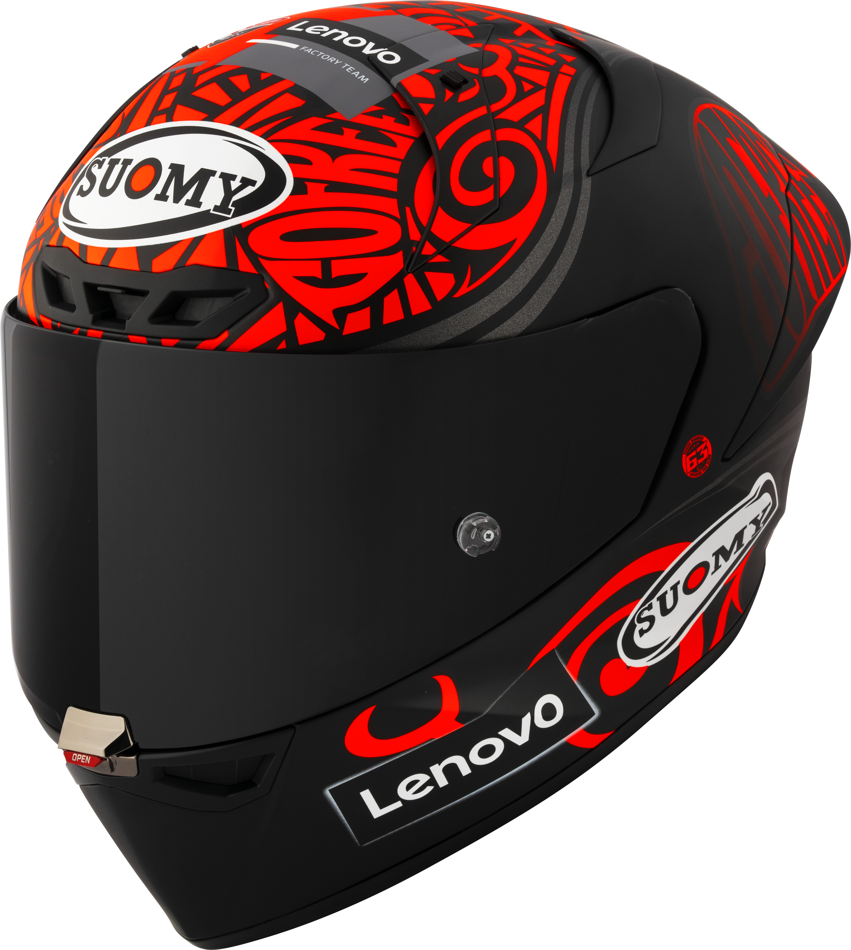 Suomy S1-XR GP Kask Francesco Pecco Bagnaia Replikası 2024 K6SX0012 