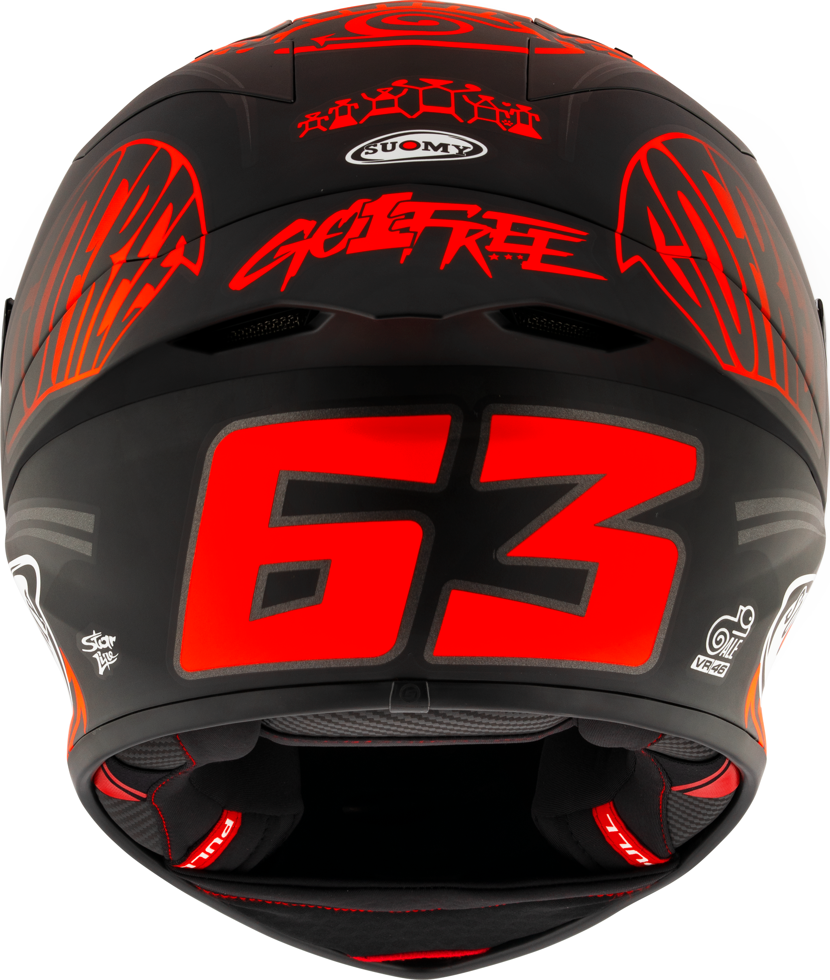Suomy S1-XR GP Kask Francesco Pecco Bagnaia Replikası 2024 K6SX0012 