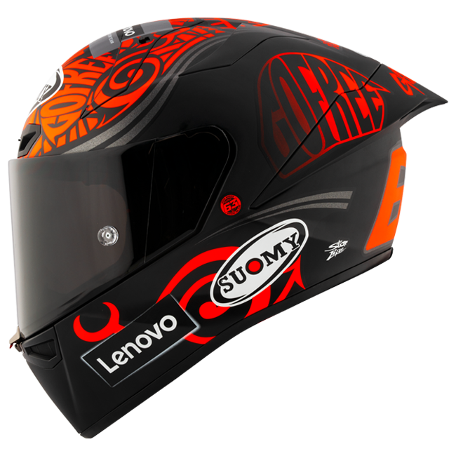 Suomy S1-XR GP Kask Francesco Pecco Bagnaia Replikası 2024 K6SX0012 