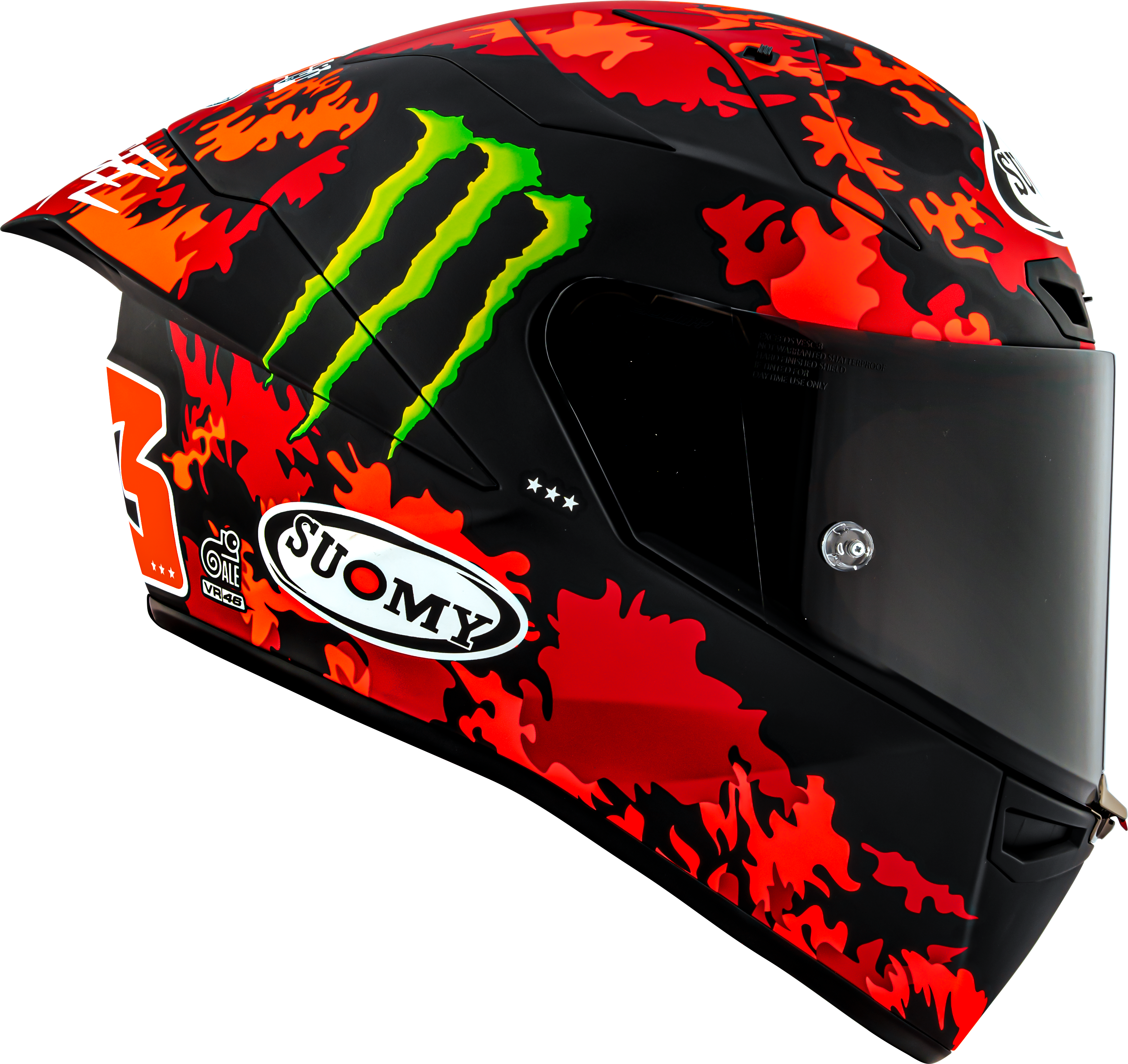 Suomy S1-XR GP Kask Francesco Pecco Bagnaia Monster Replika 2025 K6SX0017 