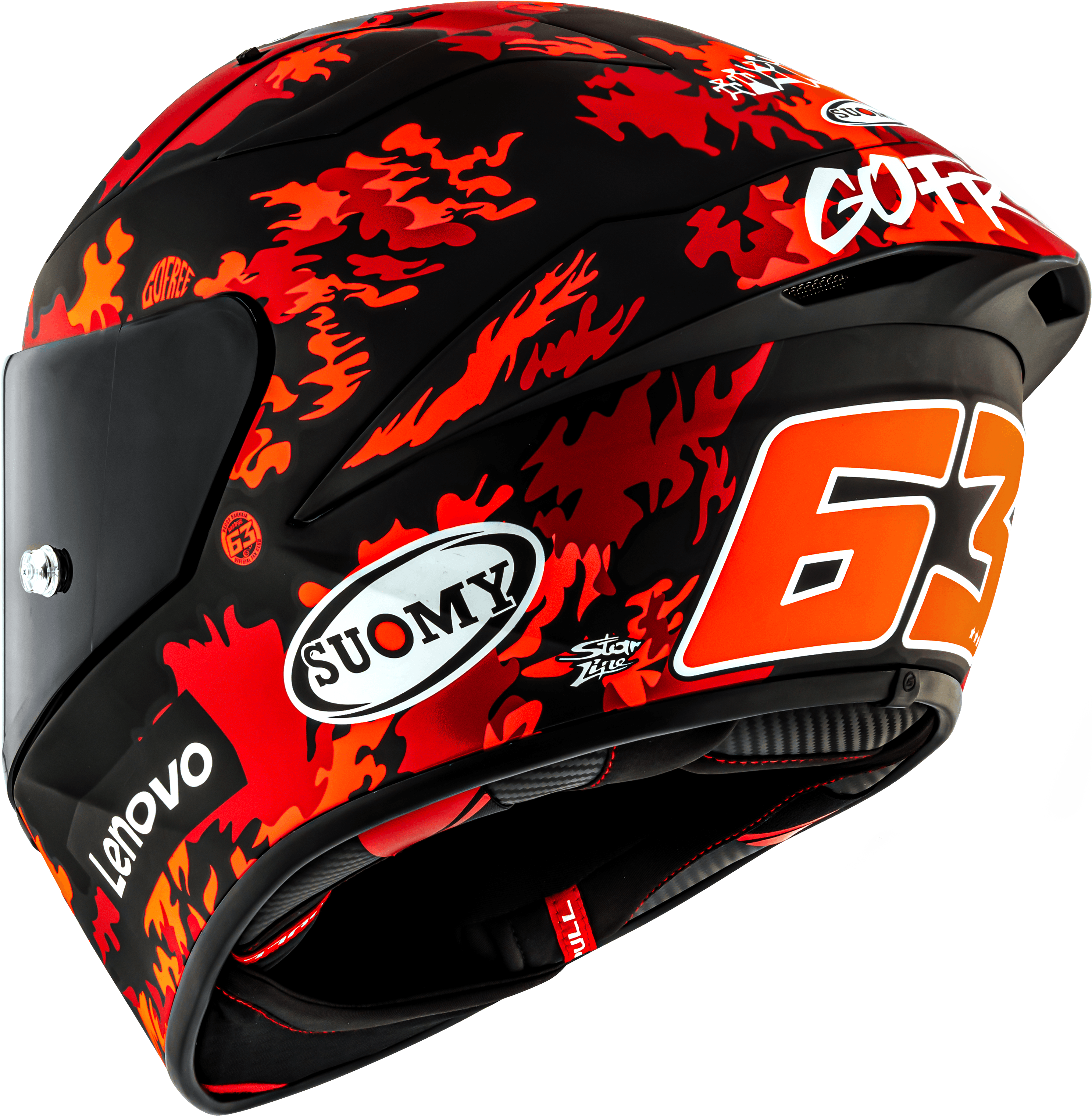 Suomy S1-XR GP Kask Francesco Pecco Bagnaia Replika 2025 K6SX0018 