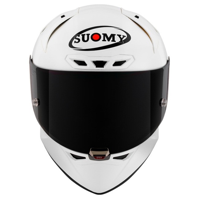 Suomy S1-XR GP Kask Düz Beyaz Parlak K6SX00W3 