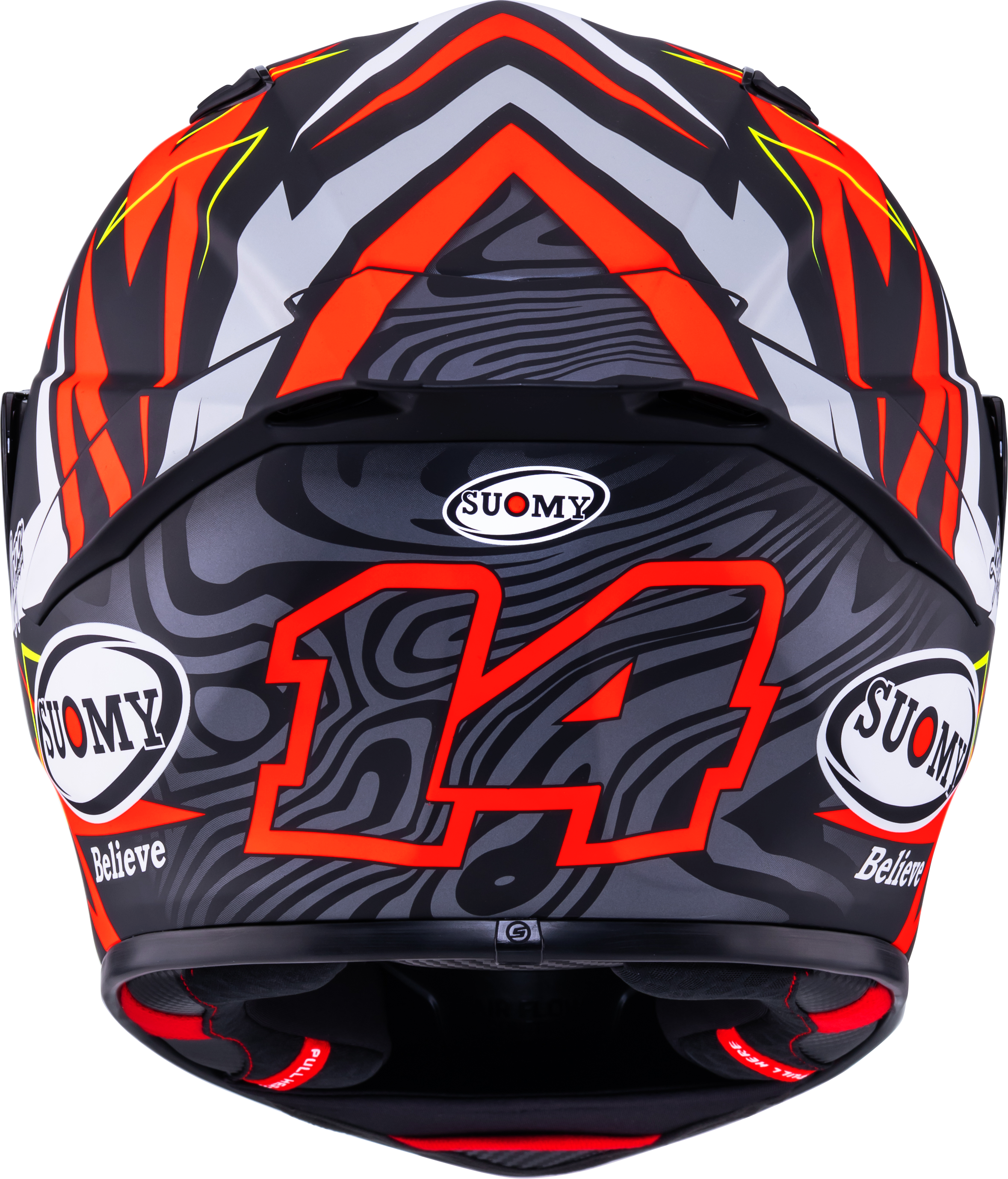 Suomy Track-1 Kask Mat Kırmızı Sam Lowes Replika 2025 K6T10020 