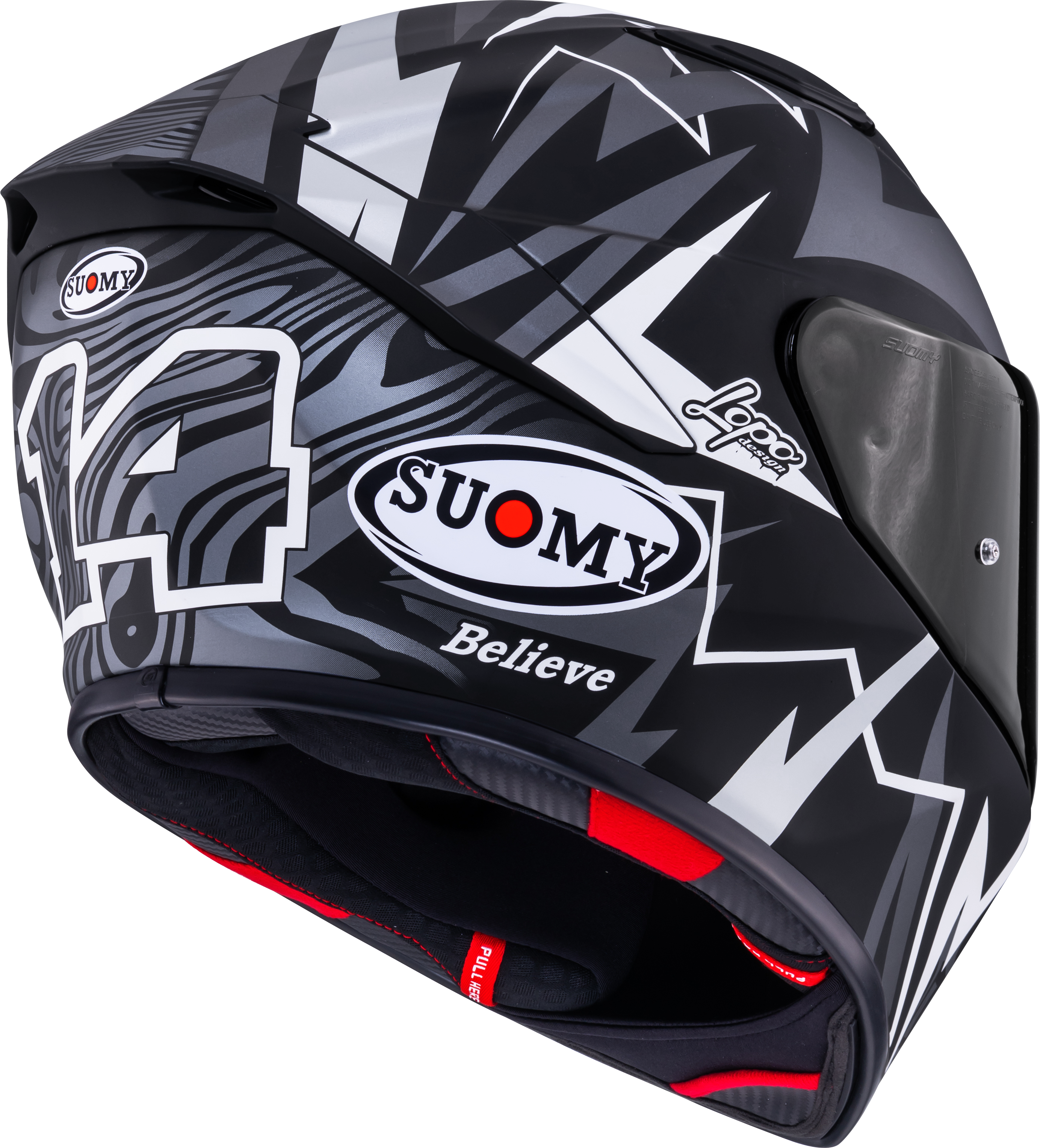 Suomy Track-1 Kask Mat Sam Lowes Replika 2025 Kış Edisyonu K6T10021 