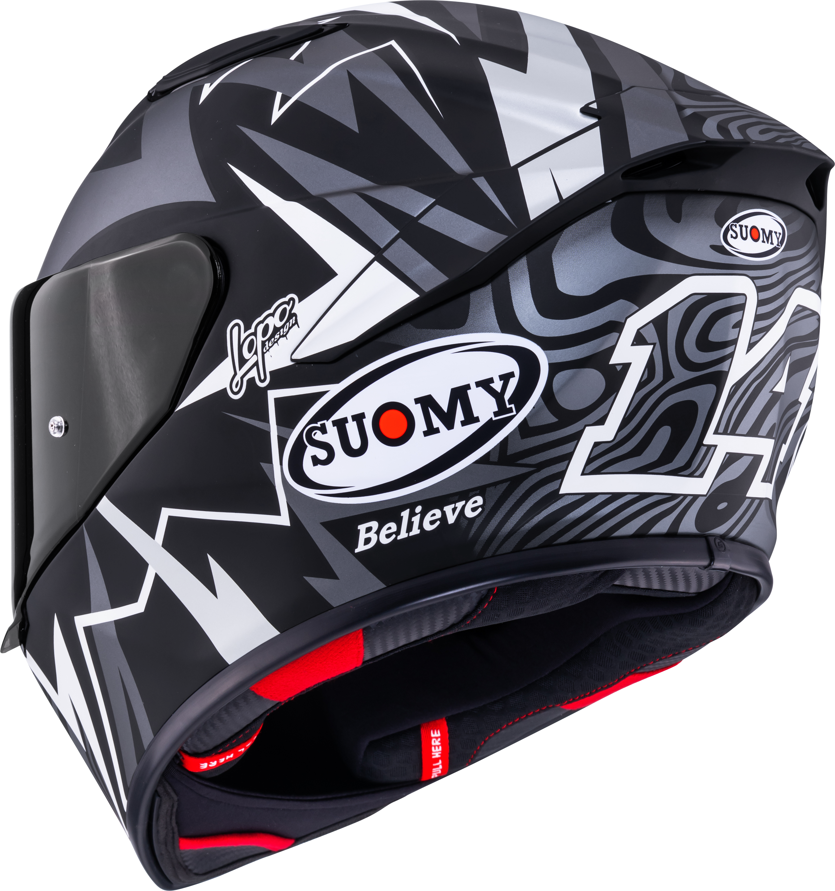 Suomy Track-1 Kask Mat Sam Lowes Replika 2025 Kış Edisyonu K6T10021 