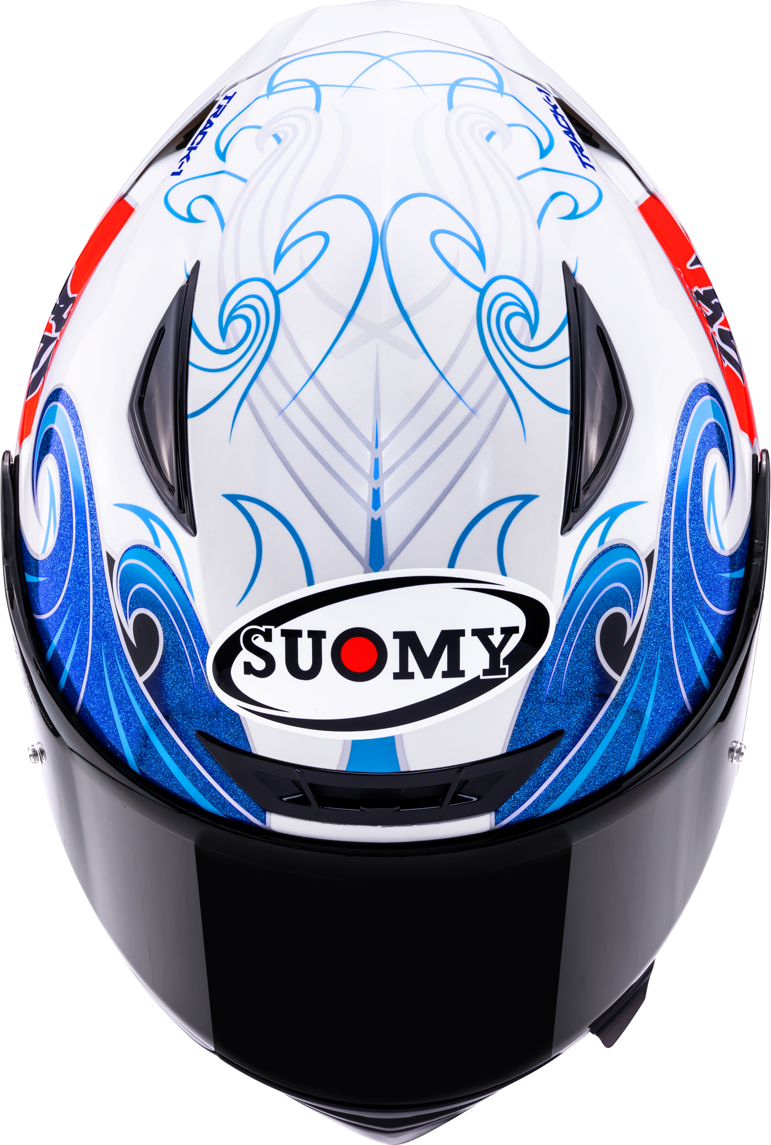 Suomy Track-1 Kask Waves Beyaz K6T10025 