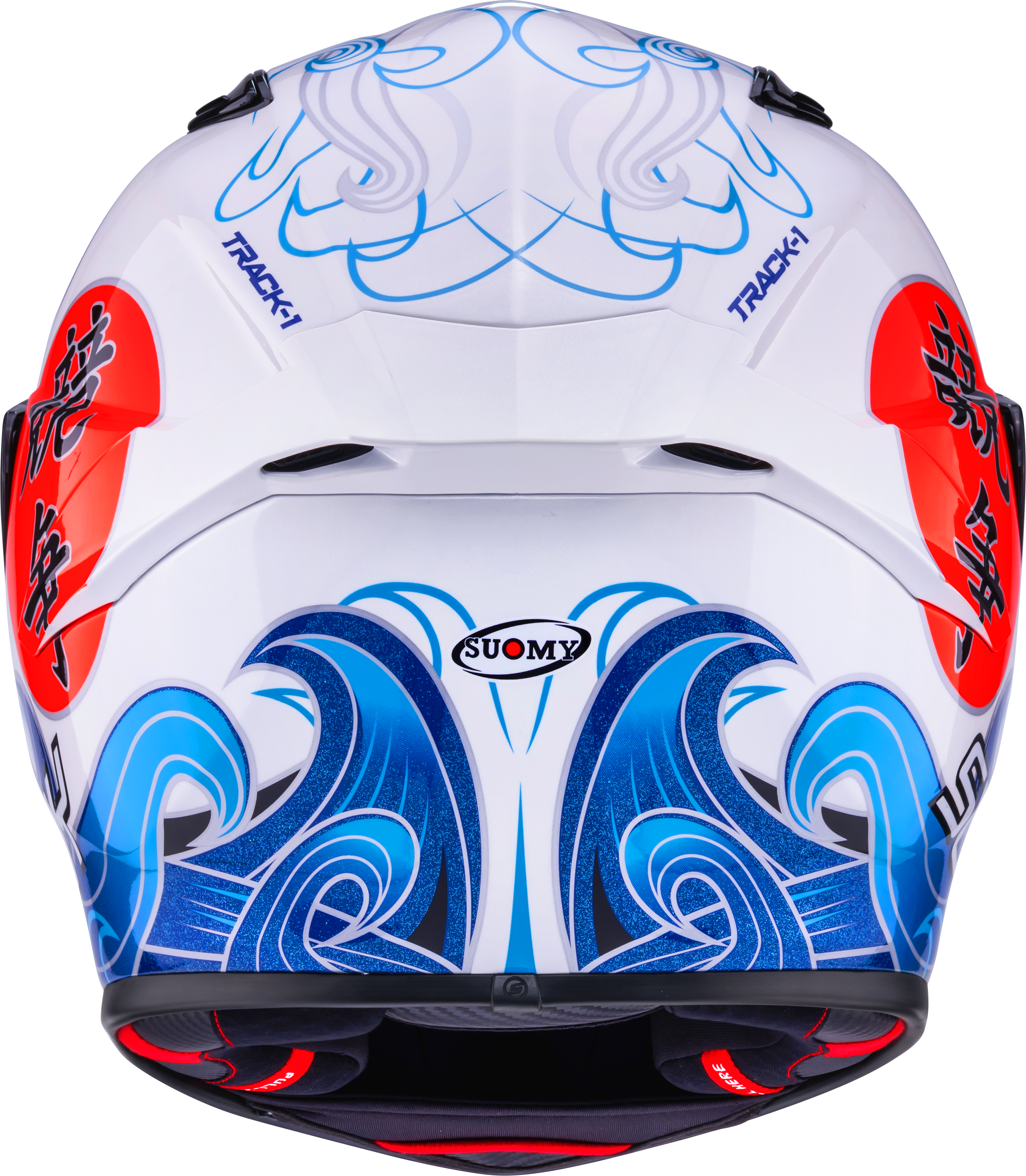 Suomy Track-1 Kask Waves Beyaz K6T10025 