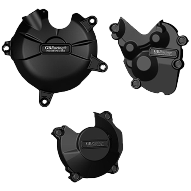 Motordeckel Koruyucular Komplettset GBRacing Kawasaki ZX-6R/636/RR (13-26) 