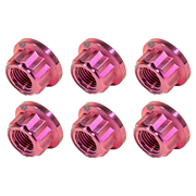 Ducati Panigale V4/S/R (18-24) için Titan somunları Kiti M10x1,25 12 Kenar Zincir dişli taşıyıcı TGP 