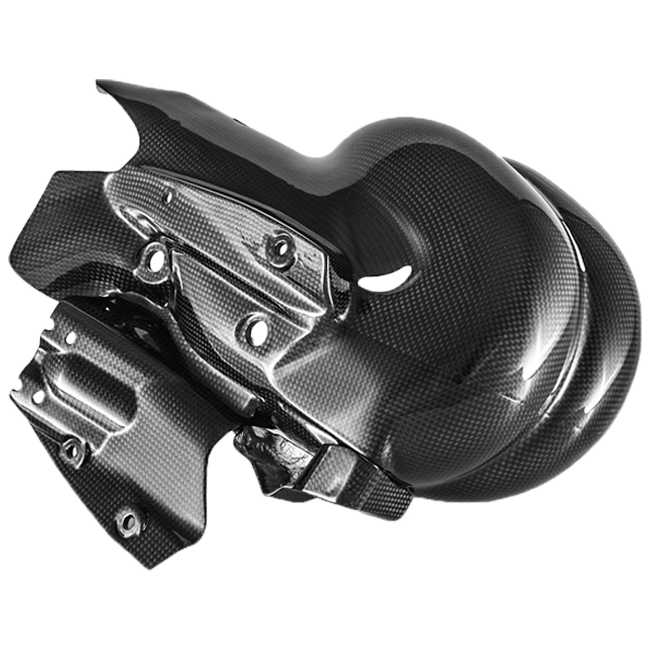 Isı koruma manifoldu Carbon Fullsix Ducati Panigale V4/S/R (18-21) 