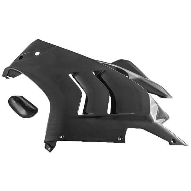 Sol taraf yan panel Carbon Fullsix Ducati Panigale V4/S/R (19-21) 