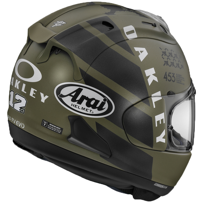 Arai RX-7V Evo Kask Maverick Viñales Oakley Replikası 2024 137-0342 