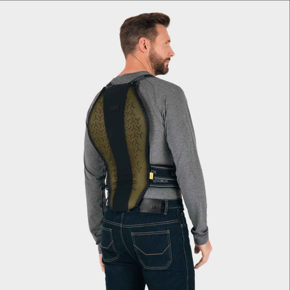 Knox Micro-Lock Air MK2 Sırt Koruyucu | Unisex | Siyah | KNXAMLAirV2Back 