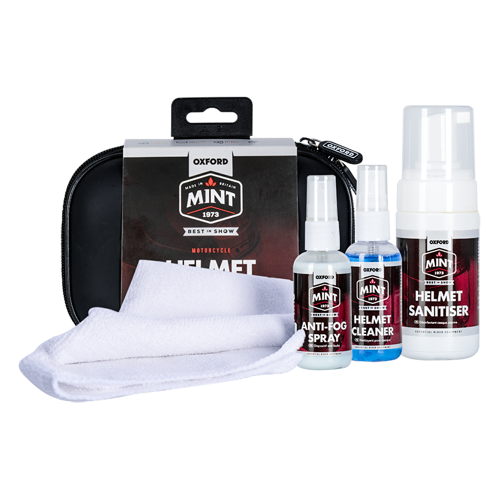 Oxford Mint Kask Bakım Seti "Helmet Care Kit" - 4 parçalı 