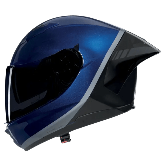 Nolan N60-6 Sport Kask Vernikleme Özel Koyu Mavi / Siyah / Gümüş 346 