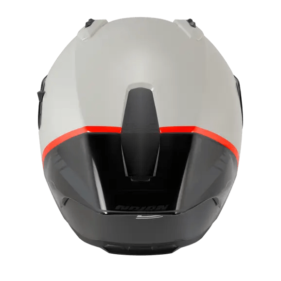 Nolan N60-6 Sport Kask Özel Boyama İnci Beyaz / Siyah / Turuncu 347 