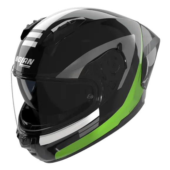 Nolan N60-6 Sport Kask Contrasto Siyah / Floresan Yeşil / Parlak Finish 358 