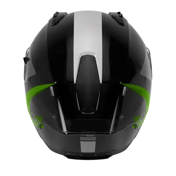 Nolan N60-6 Sport Kask Contrasto Siyah / Floresan Yeşil / Parlak Finish 358 