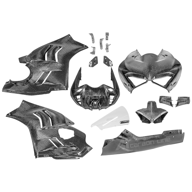 Tam SBK Fairing Set 400g AP Carbon Line Ducati Panigale V4/S/R (22-24) 