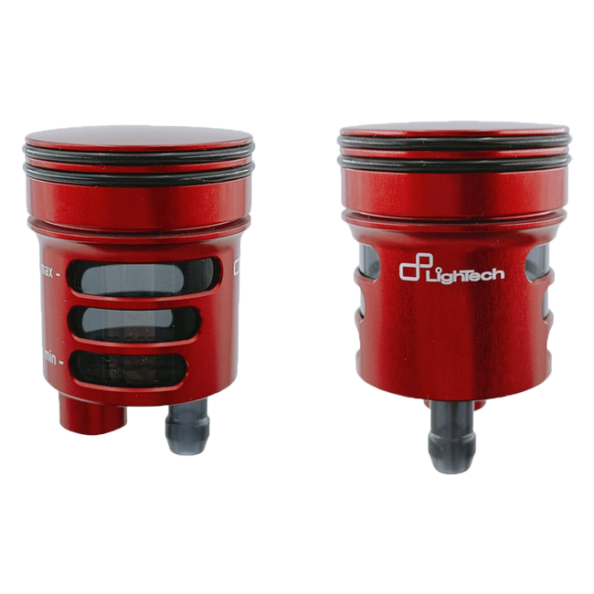 LighTech Fren ve Debriyaj Yağ Haznesi 16 cm³ – CNC Alüminyum, renkli | Motosikletler için Evrensel Hazne 
