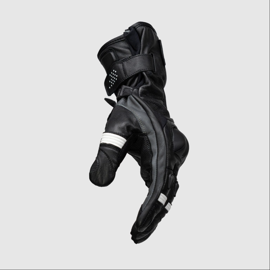 Knox Oulton MK2 Spor Deri Eldivenler | Erkek | Siyah/Beyaz | 1011352160050 