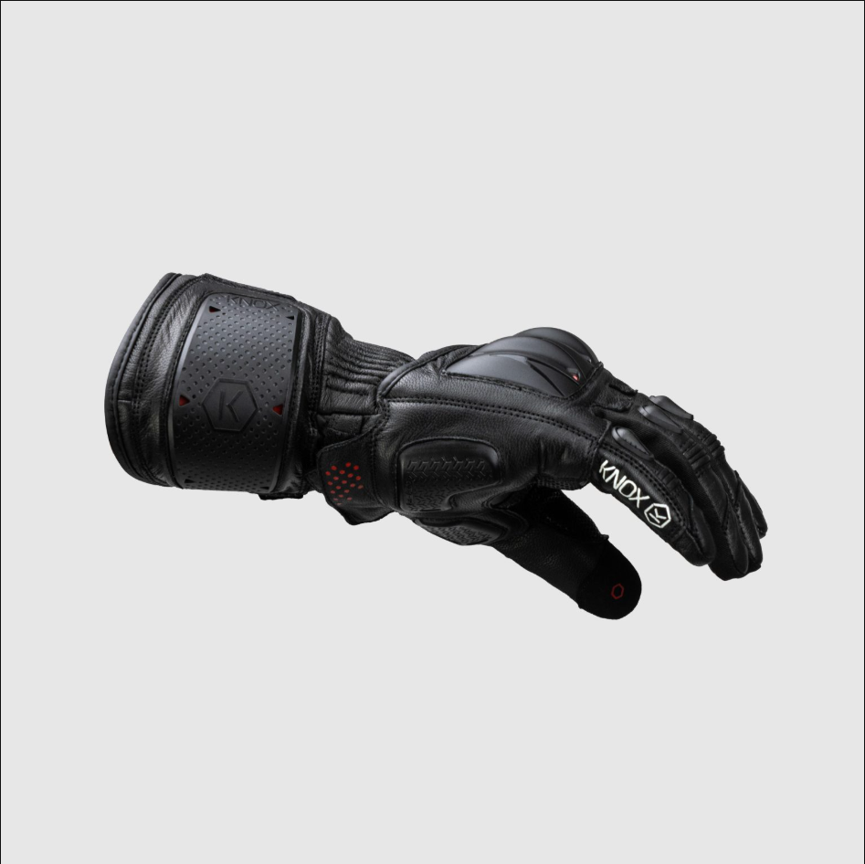 Knox Oulton MK2 Sport deri eldivenler | Erkek | Siyah/Kırmızı | 1011352110030 