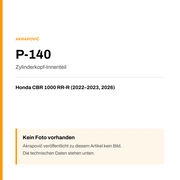 Akrapovic Zylinderkopf-Innenteil Honda CBR 1000 RR-R (22-26) P-140 — Platzhalter, kein Herstellerfoto verfügbar