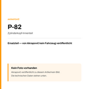 Akrapovic Zylinderkopf-Innenteil P-82 — Platzhalter, kein Herstellerfoto verfügbar